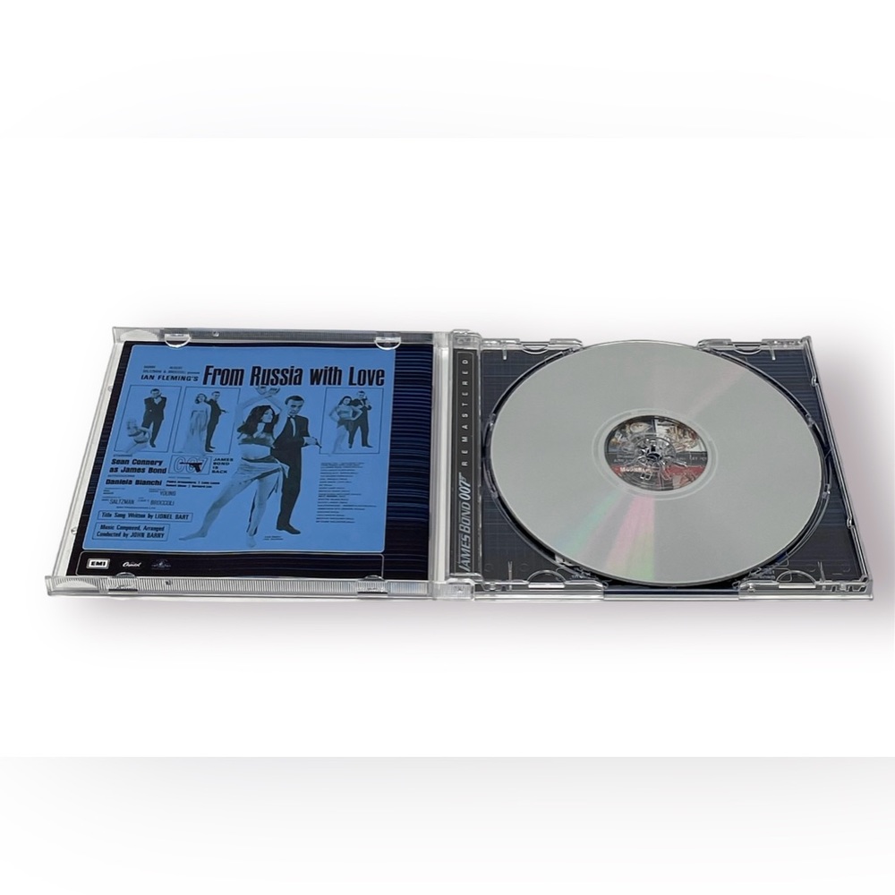 James Bond 007 Remastered Movie’s Soundtrack Audio CD Set of 5 *RARE Set - Picture 4 of 8